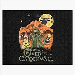 Over The Garden Wall Halloween Cartoon Jigsaw Puzzle