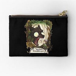 You have beautiful eyes over the garden zipper pouch