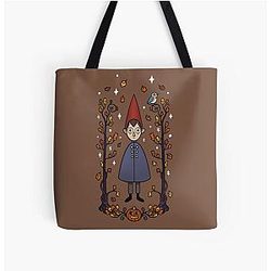 Wirt and Beatrice Over the Garden Wall Autumn Print Tote Bag
