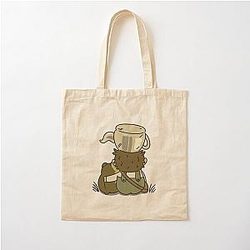 Greg and The Frog - Over Garden Wall Cotton Tote Bag