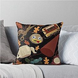 Over the Garden Wall Pattern Throw Pillow
