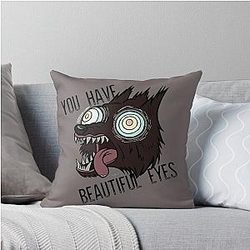Over the Garden Wall You Have Beautiful Eyes Throw Pillow