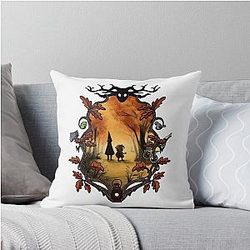 Over the Garden Wall Throw Pillow