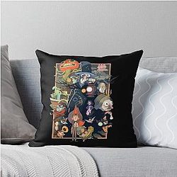 Over the Garden Wall Throw Pillow