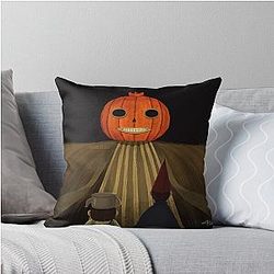 Over the garden wall Greeting or Throw Pillow