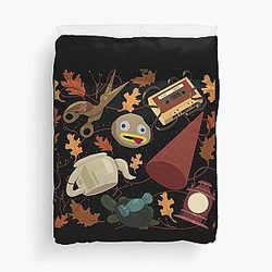 Over the Garden Wall Pattern Classic Duvet Cover