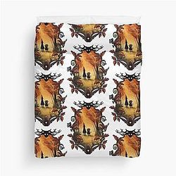 Over the Garden Wall Duvet Cover
