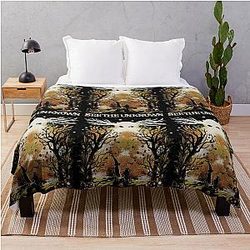 Over the Garden Wall Beast Throw Blanket