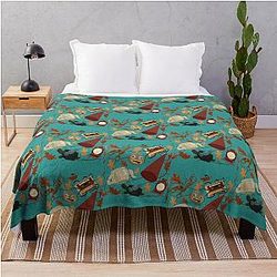 Over the Garden Wall Pattern Throw Blanket