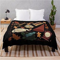 Over the Garden Wall Pattern Classic Throw Blanket