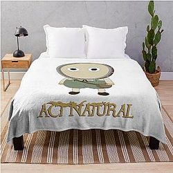 Act Natural Over The Garden Wall Throw Blanket