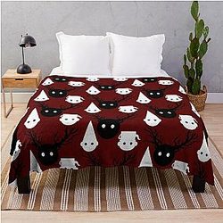 Over the Garden Wall Throw Blanket