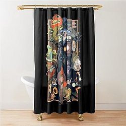 Over the Garden Wall Shower Curtain