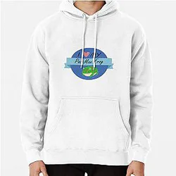 I Love My Pacman Frog Pullover Hoodie