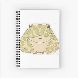 Pac Man Frog Notebook