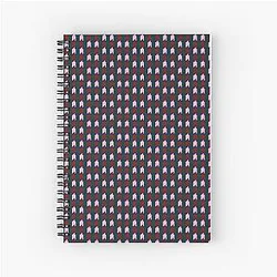 Pixel Pac-Man Spiral Notebook