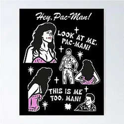 Hey Pac-Man Poster