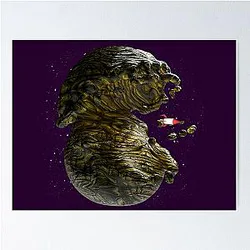 Alternate Universe PacMan Poster