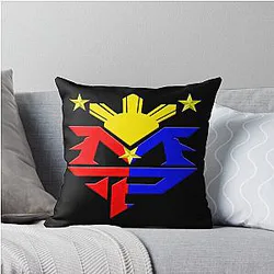 Manny Pacquiao Boxing Champion Throw Pillow