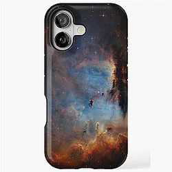 The Pac-Man Nebula iPhone Case