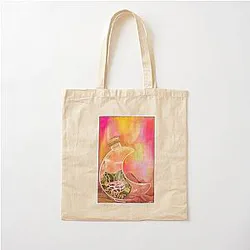 Pac-Man in Cotton Tote Bag
