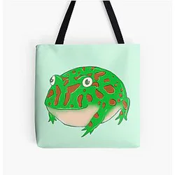 Pacman Frog Tote Bag