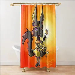 Pac-Man Party Shower Curtain