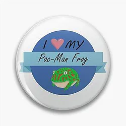 I Love My Pac Frog Pin