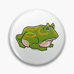 Pacman frog Pin