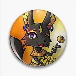 Patra from Pac-Man Party Pin
