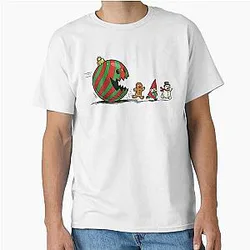 Christmas Pac-Man Retro Holiday Classic T-Shirt