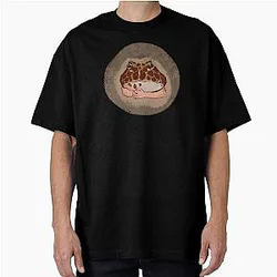 Authoritarian Pac Man Frog Oversized T-Shirt