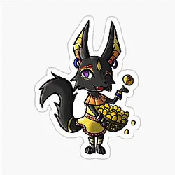 Patra from Pacman Party Sticker