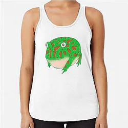Pac-man Frog Tank Top