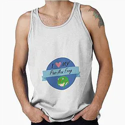 I Love My Pacman Frog Tank Top