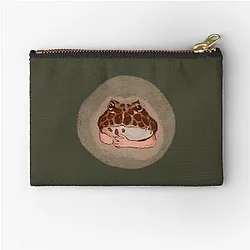 Authoritarian Pacman Frog Zipper Pouch