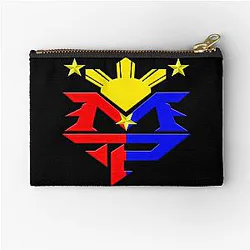 Manny Pacquiao Boxing Champion Zipper Pouch