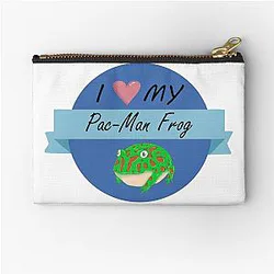 I Love My Pacman Frog Pouch
