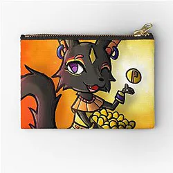 Patra from Pac-Man Zipper Pouch
