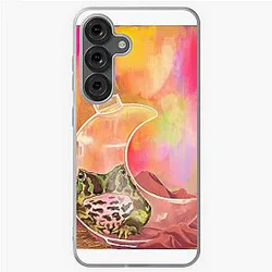 PacMan in Moon Samsung Galaxy Case