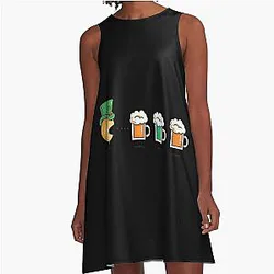 Pac-Man Goes to Ireland - St Patrick's Day Special Dress