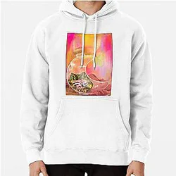 Pac-Man on Moon Pullover Hoodie