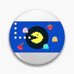 Pac-Man Merch Collection Pac Man Pins