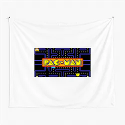 Pac-Man Merch Pac Man Tapestries