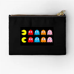 Pac-Man Merch For Fans Pac Man Zipper Pouches
