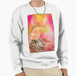 Pac-Man In Moon Sweatshirt