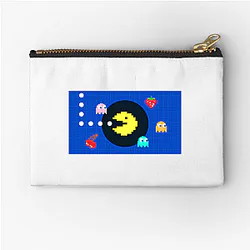 Pac-Man Merch Collection Pac Man Zipper Pouches