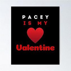 Pacey Witter is My Valentine Poster