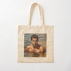 Bulging Neck Muscle Cotton Tote Bag