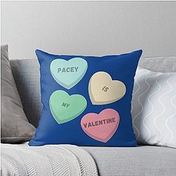 Pacey Witter Dawson's Creek Throw Pillow